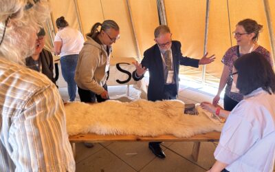 Two Traditional Games Sessions were organized by the Frozen Commons team at the Indigenous Pavilion during the Arctic Science Summit Week (ASSW) on March 26, 2025.